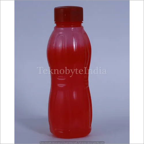 Red Plastic Bottle