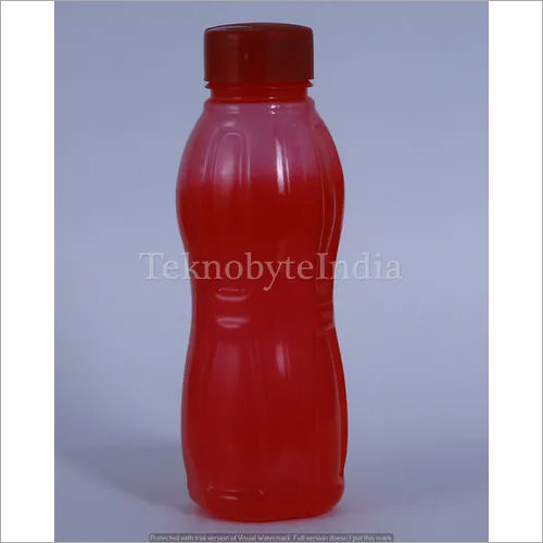 Red Plastic Bottle