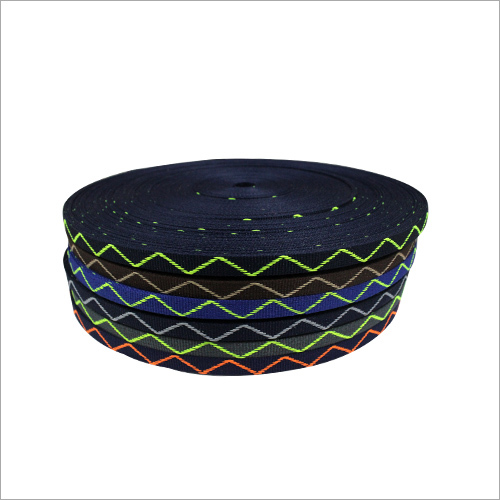 Zig Zag Design Printed Niwar