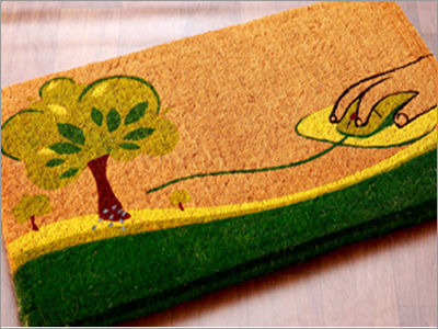 Rubber Backed Coir Mats