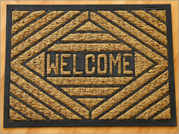 Plain Rubber Doormat
