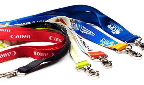 Printers Multi Colour Lanyard