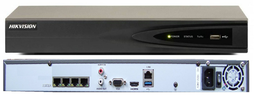 4 Channel NVR - HD Real-Time Video Recording, IP Camera Compatible, Embedded Linux Technology, Reliable Operation, Simple Installation, Premium Quality Components