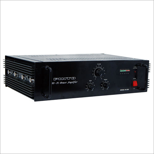 Black Power Amplifiers Ba-300