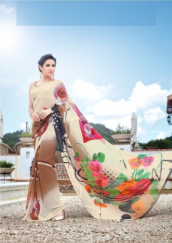 Multi Color Cotton Silk Saree