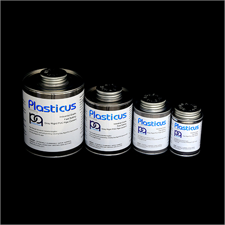 Rigid PVC Solvent Cement - Heavy Body Liquid 100% Purity 20 PSI Holding Power Transparent Finish 1mm Thickness