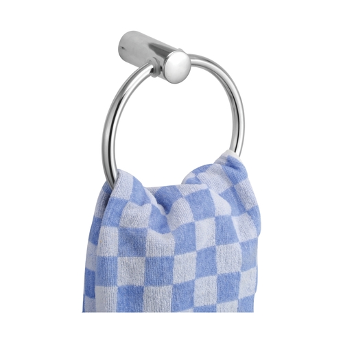 Towel Ring - Stainless Steel, 10-30 Inch Round | Durable PVC Finishing for Enhanced Longevity and Sleek Design