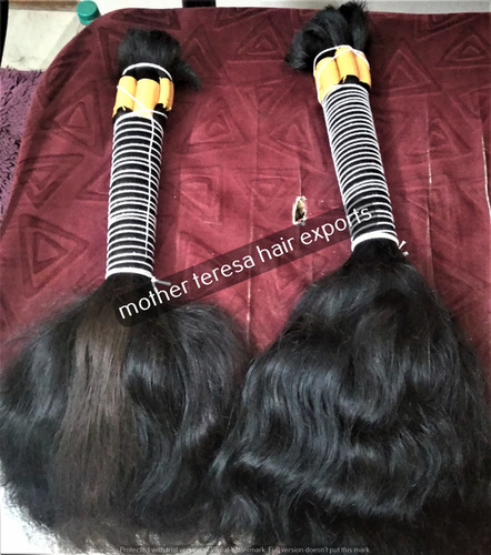 GOOD QUALITY UNPROCESSED INDIAN BULK HUMAN HAIR EXTENSIONS