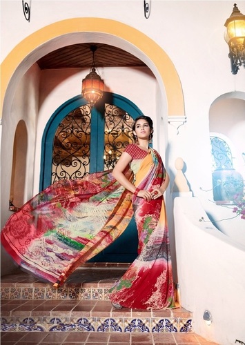 Printed Saree