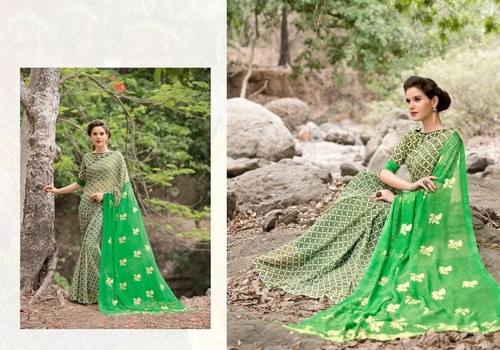 Green Silk Saree