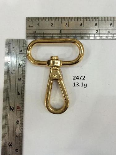 gold dog hook for leather handbags' fittings