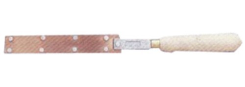 COMPOUND STRIP - Copper and Steel Riveted Design, Wooden Handle for Laboratory Use, Demonstrates Unequal Metal Expansion