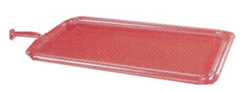 CONVECTION TUBE, GLASS - Rectangular, Clear Glass with Funnel for Liquid Pouring | Ideal for Laboratory Observation of Convection Currents