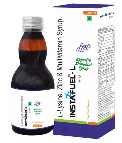 L-Lysine Zinc with Multivitamin Multimineral Syrup
