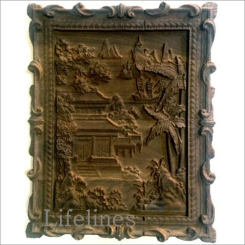 Oil Wood Wall Mural