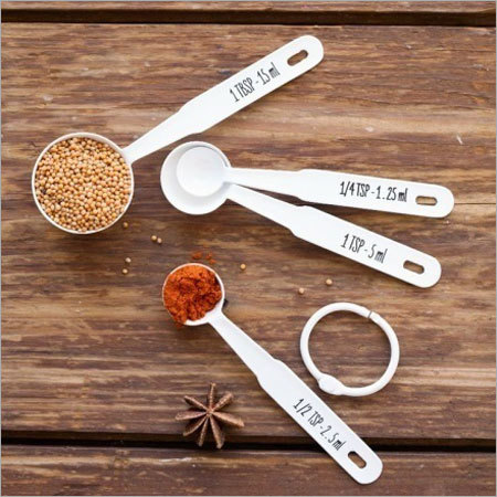 White Enamel Measuring Cups