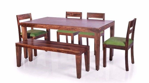 Handmade Alder Six Seater Dining Set