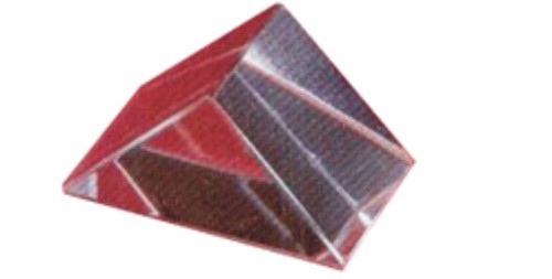 PRISMS, RIGHT ANGLED - Glass, 90x45x45mm, Sides: 25, 32, 38mm | Ideal for Laboratory Use with Polished Finish on All Surfaces