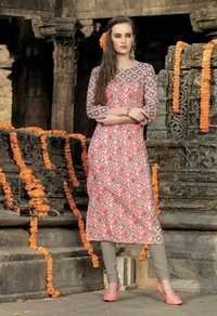 Pink Exclusive Kurtis