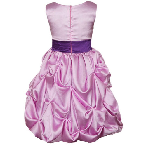 Dresses - Satin, Varied Size, Pink | Elegant Design, Soft Fabric, Comfortable Fit, Knee-Length A-Line