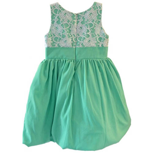 Dresses - Polyester Blend, Sizes 4-6, 24-26 Inch Length, Mint | Elegant Design, Comfortable Fit, Durable Material