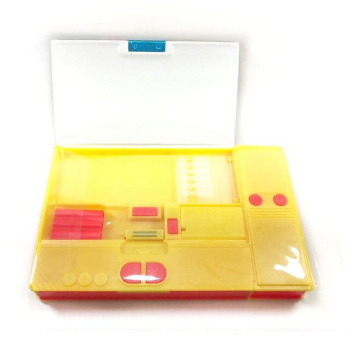 Double Sided Plastic Pencil Box