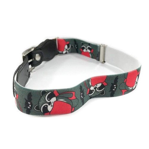 Kids Belt - PU Leather & Fabric, Adjustable Length, Red | Metal Buckle, Durable Material, Cartoon Pattern, Comfortable Wear
