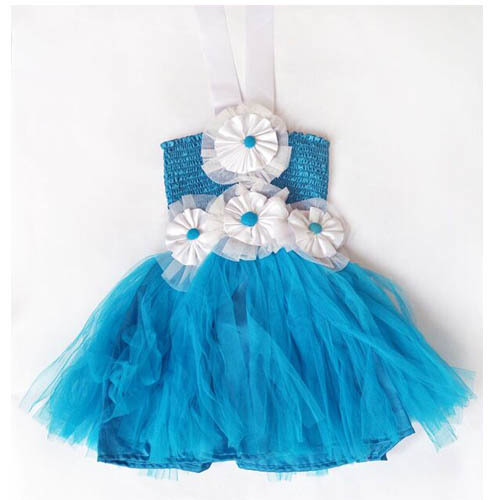 Tutu - Tulle Net, 16 Inch, Child Size, Teal | Soft Fabric, Elastic Waist, Comfortable Fit, Stylish Look