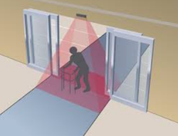 Sensor door