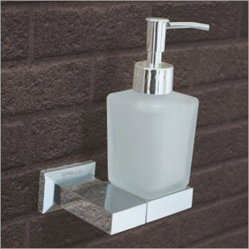 Rectangular Brass Foam Soap Dispenser With Holder