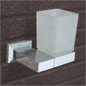 CP Finish Brass Tumbler Holder