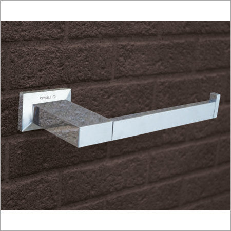 Brass Toilet Paper Roll Holder - Rectangular Design, Small to Large Size | Sleek Finish, Easy Installation, Quality Tested