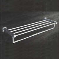 Rectangular Brass Towel Rack
