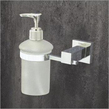 Brass Wall Mounted Soap Dispenser With Holder