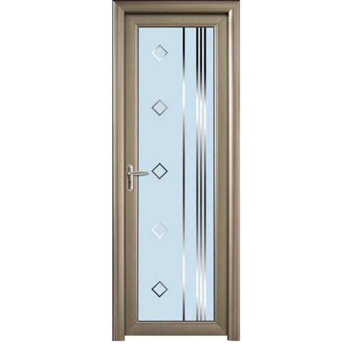 Aluminum metal door