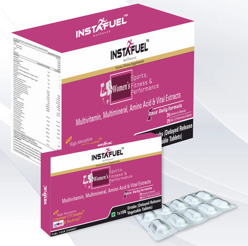 Multivitamin Multimineral Amino Acids with Vital Natural Extracts for Women Tablets