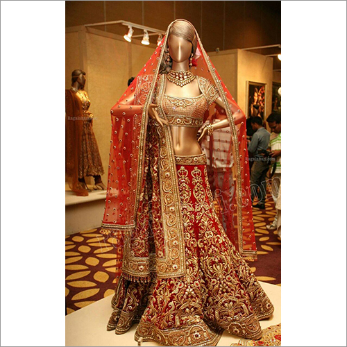 Hand Embroided Bridal Lehngas