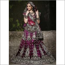 Hand Embroided Bridal Lehngas