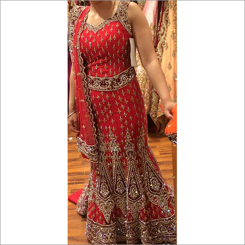 Hand Embroided Bridal Lehngas