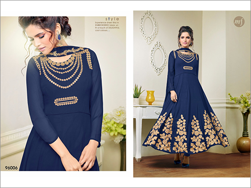 Blue Hand Embroided Suits
