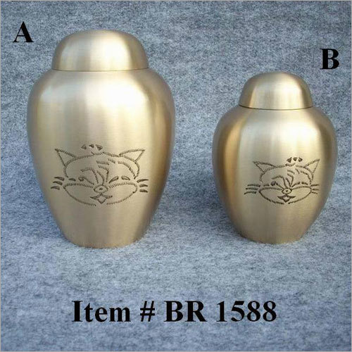 Brass Funeral Cremation Urn