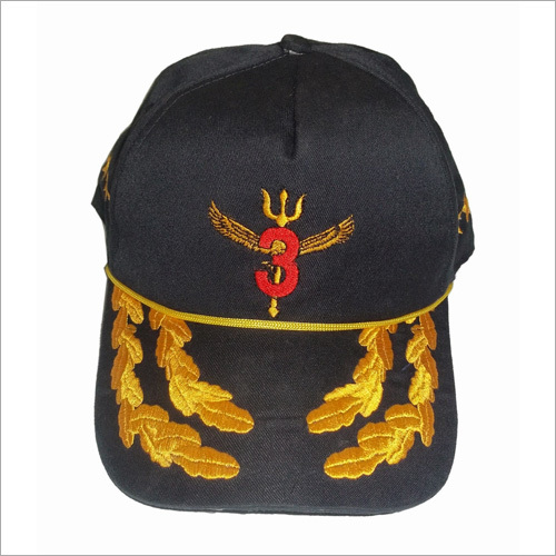 Black yellow Promotional Caps