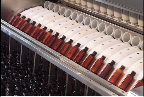 Automatic Linear Bottle Washing Machine