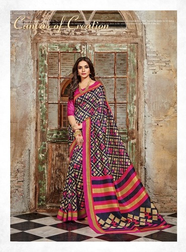 Printed Saree
