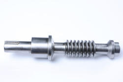 Stainless Steel Ground Worm Shaft