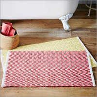 Bath Rugs - Cotton, 24x36 Inch, Red | Absorbent, Durable, Easy Clean, Soft, Stylish