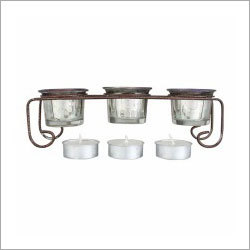 Crystal Garden Candle Holder