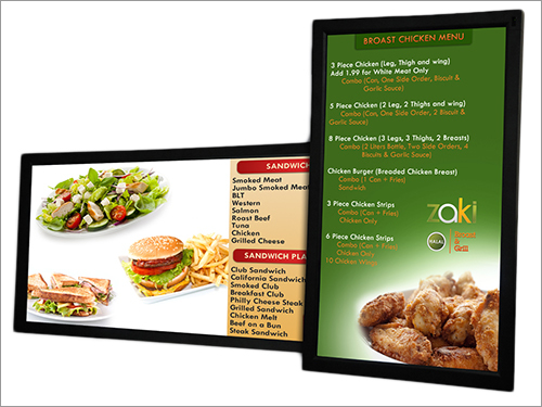 Digital Menu