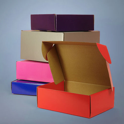 Customized Corrugated Boxes - Color: Multicolor