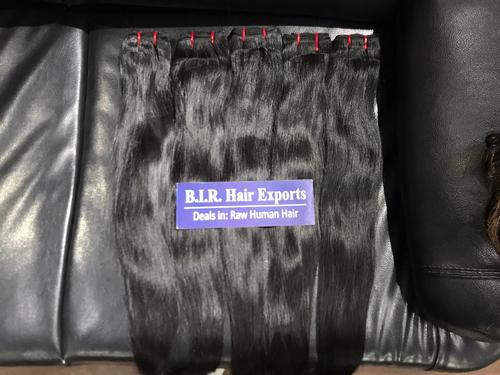 Black Hair Silky Straight Weft